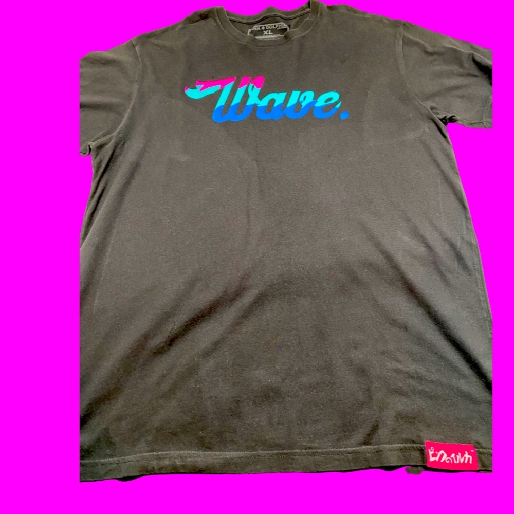 Pink dolphin t shirt